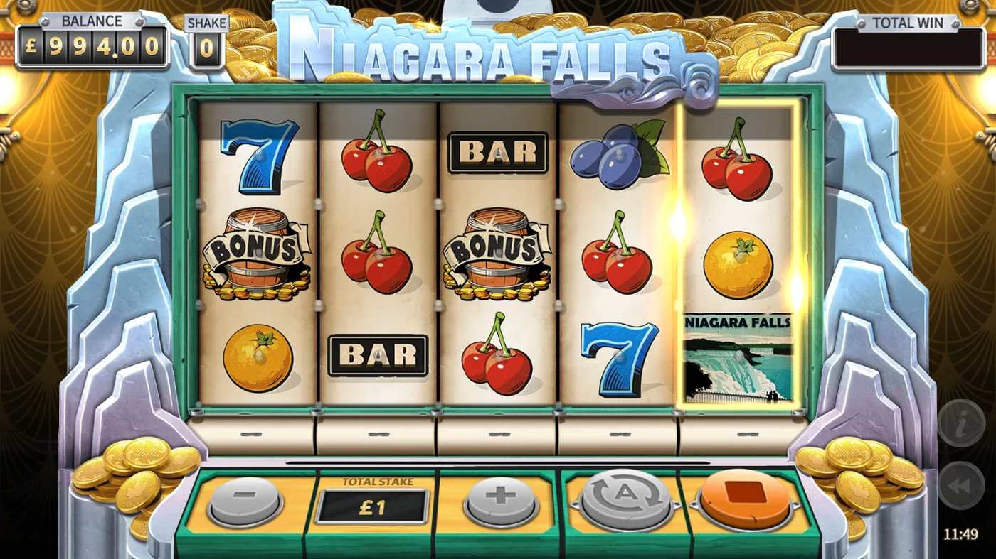 Niagara Falls: image of main menu