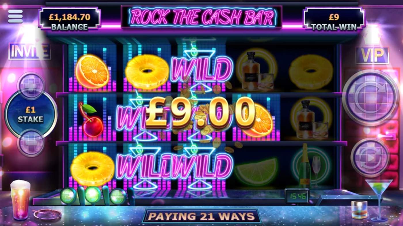 Rock the Cash Bar: image of winning