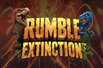 Rumble Extinction Online Slot Logo