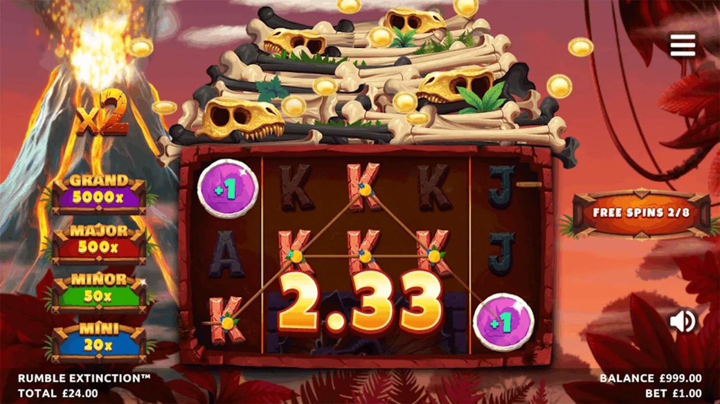 Rumble Extinction: image of winning