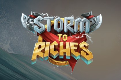 Storm to Riches Online Slot Logo