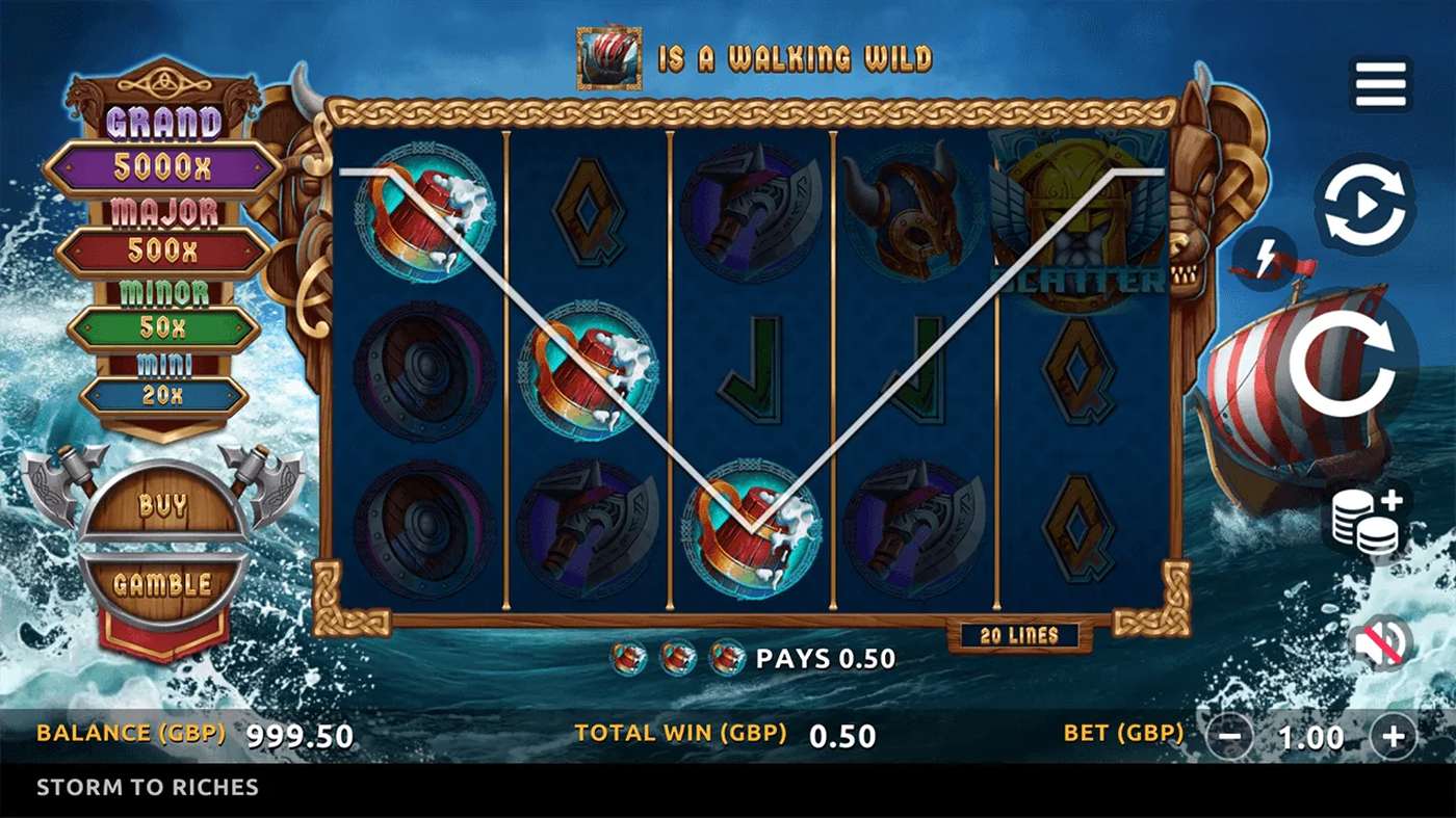 Storm to Riches: image of winning
