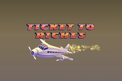 Ticket to Riches Online Slot Logo