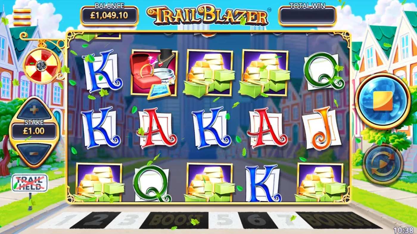 Trailblazer: image of main menu