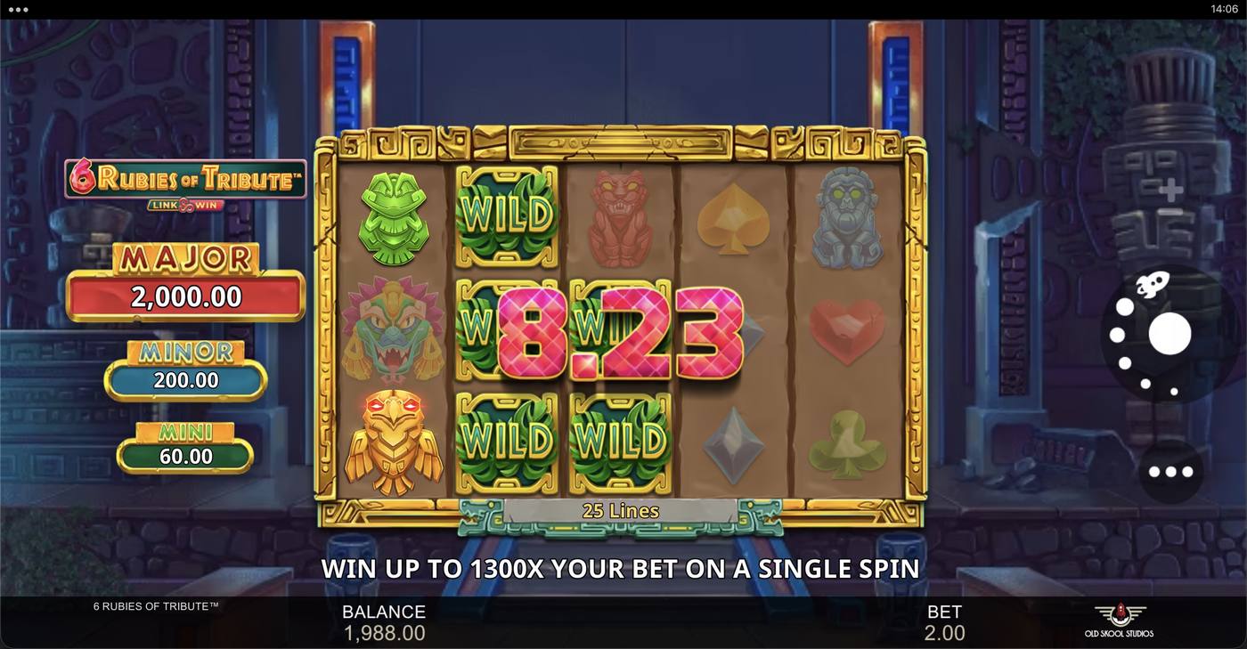 6 Rubies of Tribute: image of winning