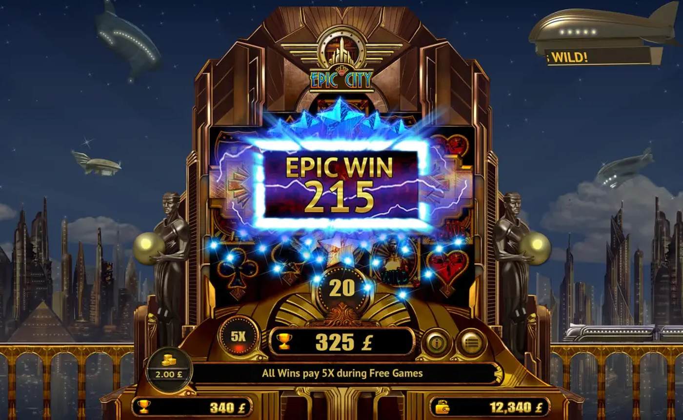 Epic City: image of winning