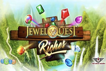 Jewel Quest Riches Online Slot Logo