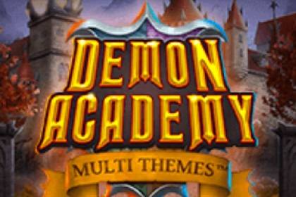 Demon Academy Multi Themes Online Slot Logo