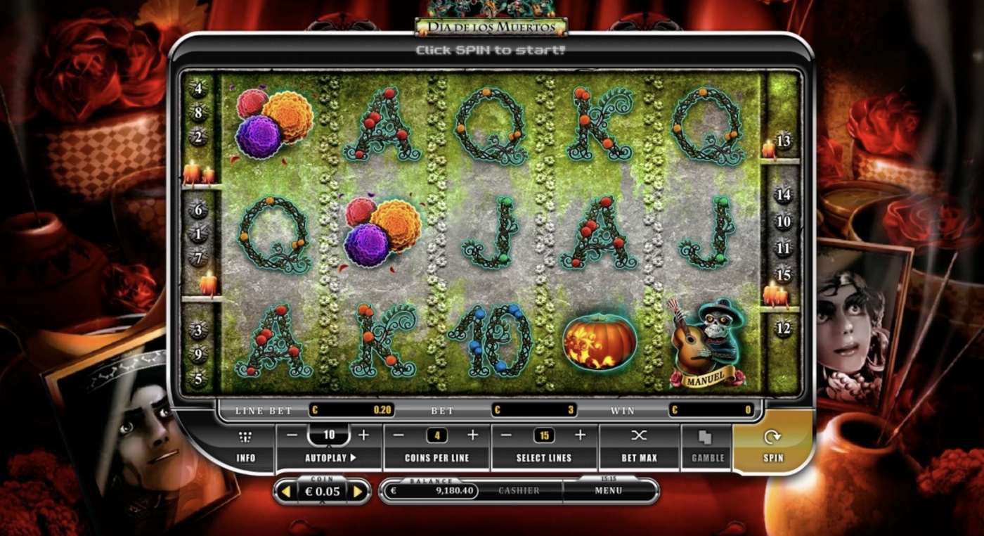 Dia de los Muertos (Oryx): image of main menu