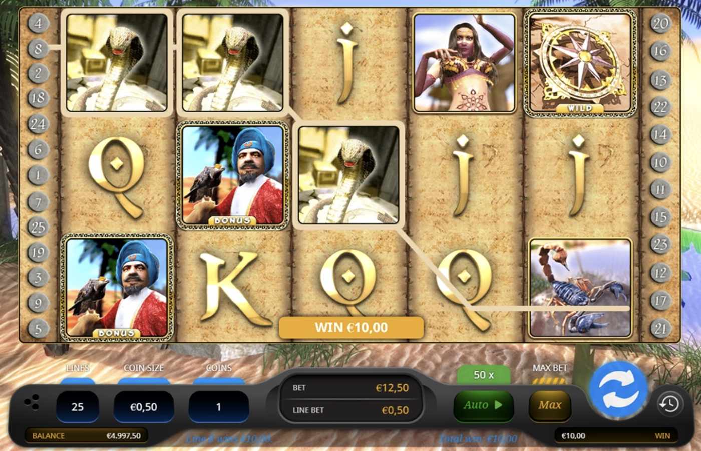 Golden Dunes: image of winning