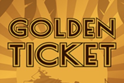 Golden Ticket Online Slot Logo