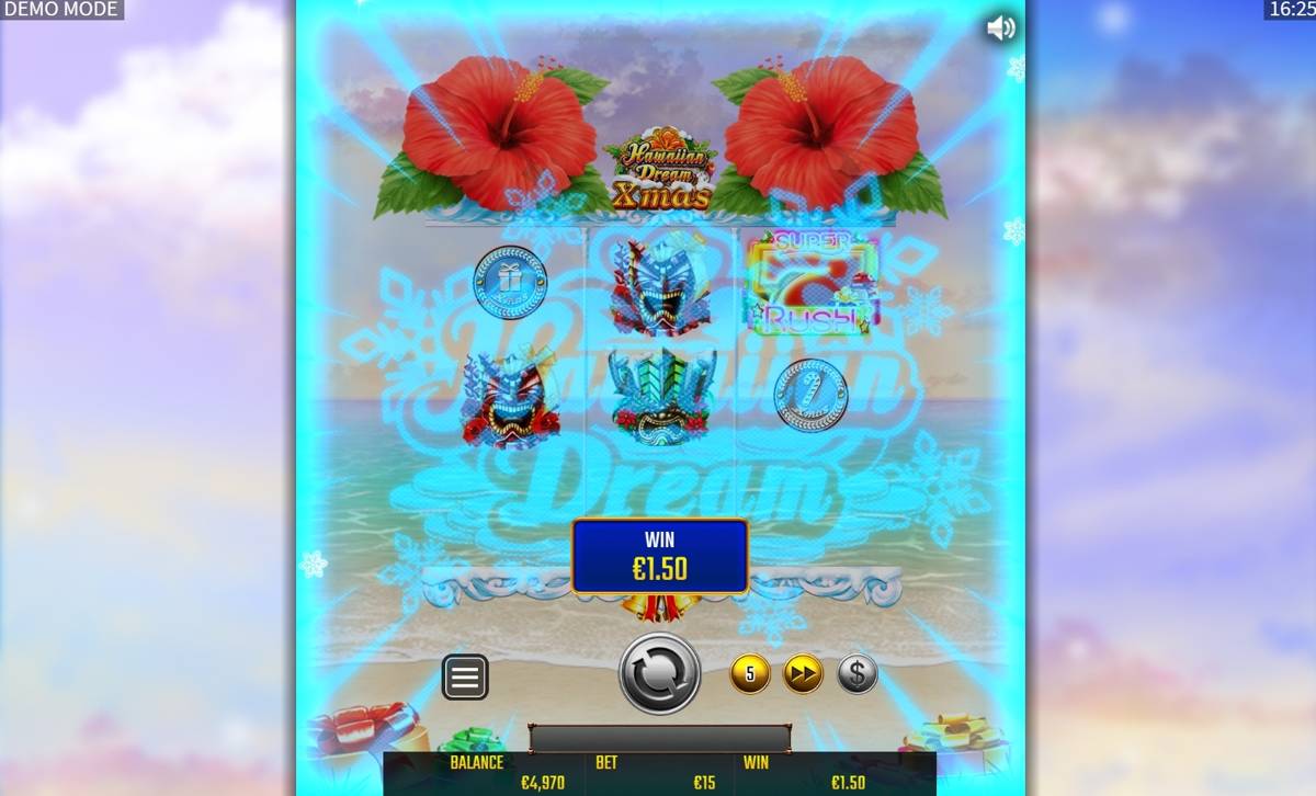 Hawaiian Dream Xmas: image of winning