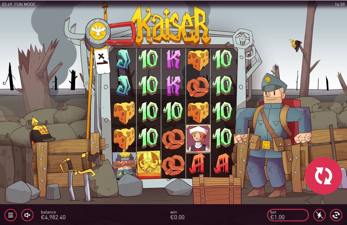 Kaiser: image of main menu