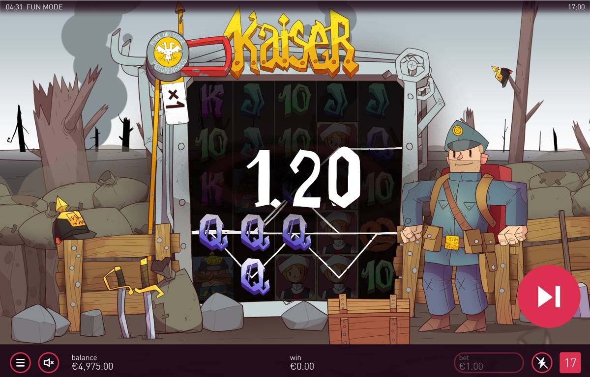 Kaiser: image of winning