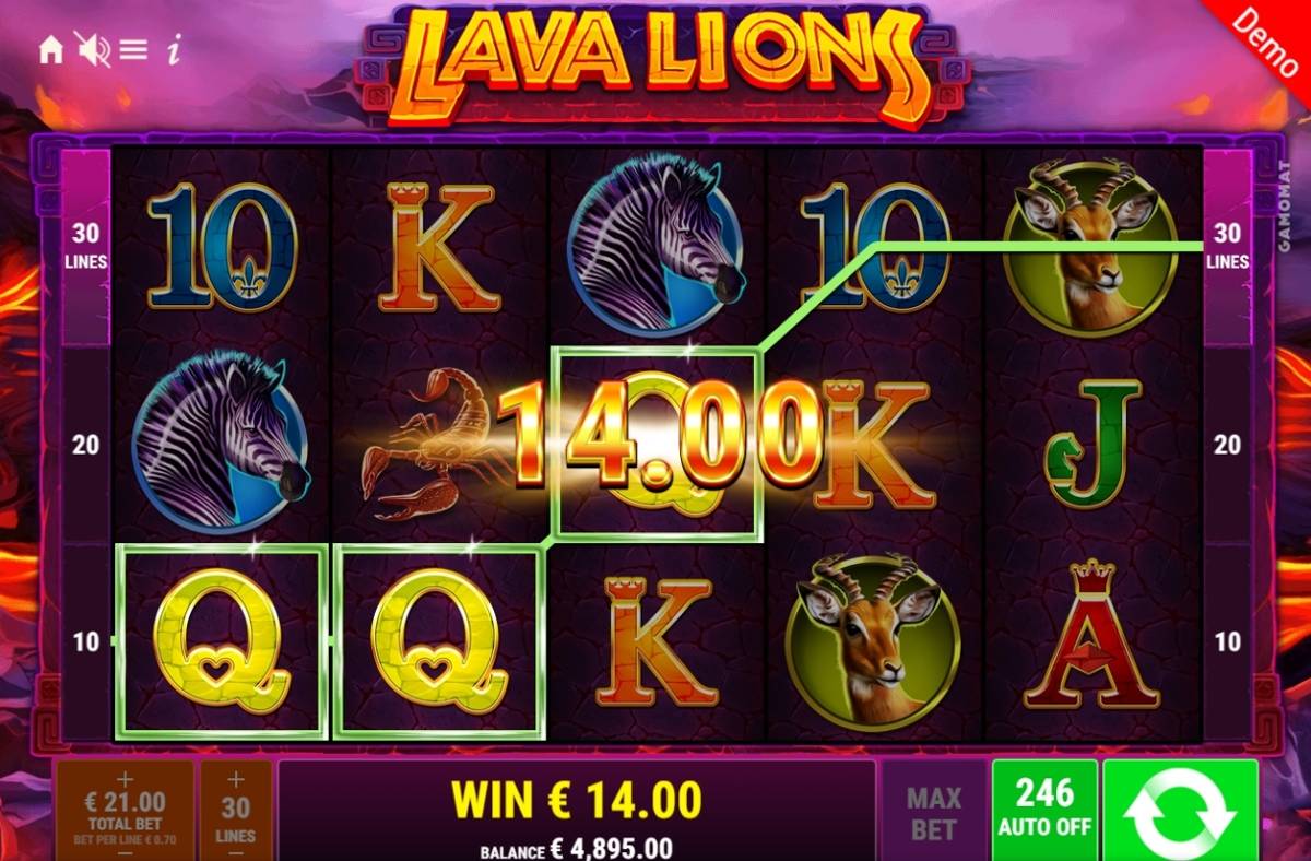Lava Lions: image of winning