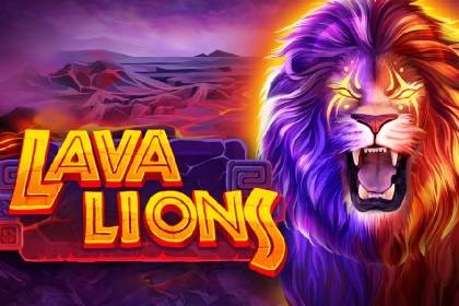 Lava Lions Online Slot Logo