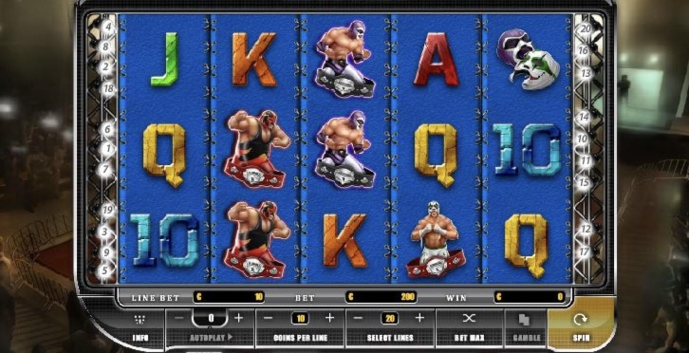 Lucha Extreme: image of main menu