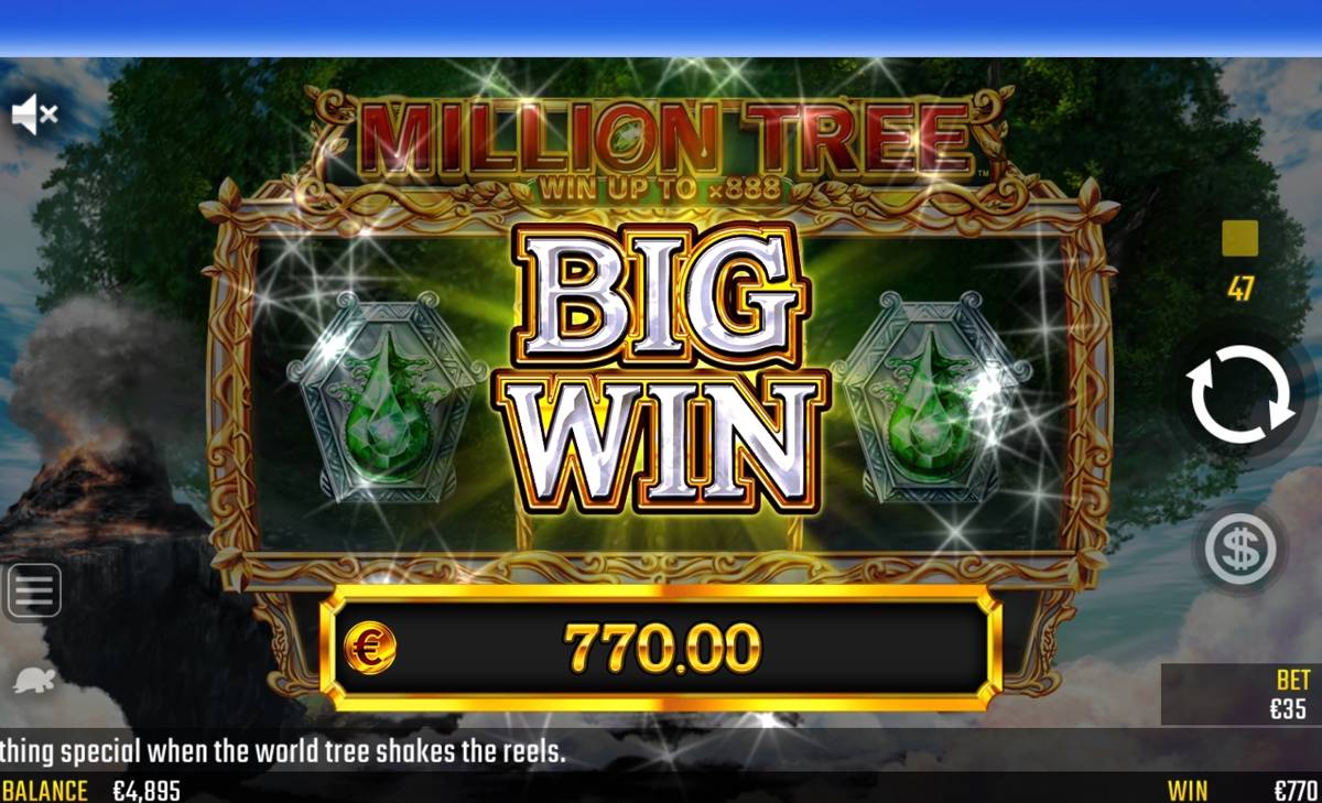 Million Tree: image of winning