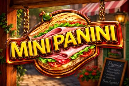 Mini Panini Online Slot Logo