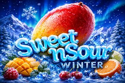 Sweet n' Sour Winter Online Slot Logo