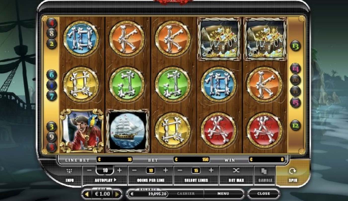 Tortuga Gold: image of main menu