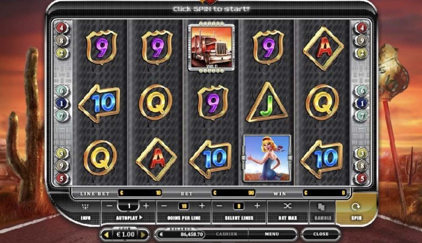 Truckers Heaven: image of main menu
