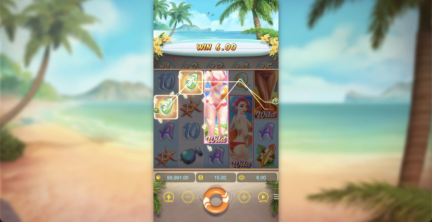 Bikini Paradise: image of winning