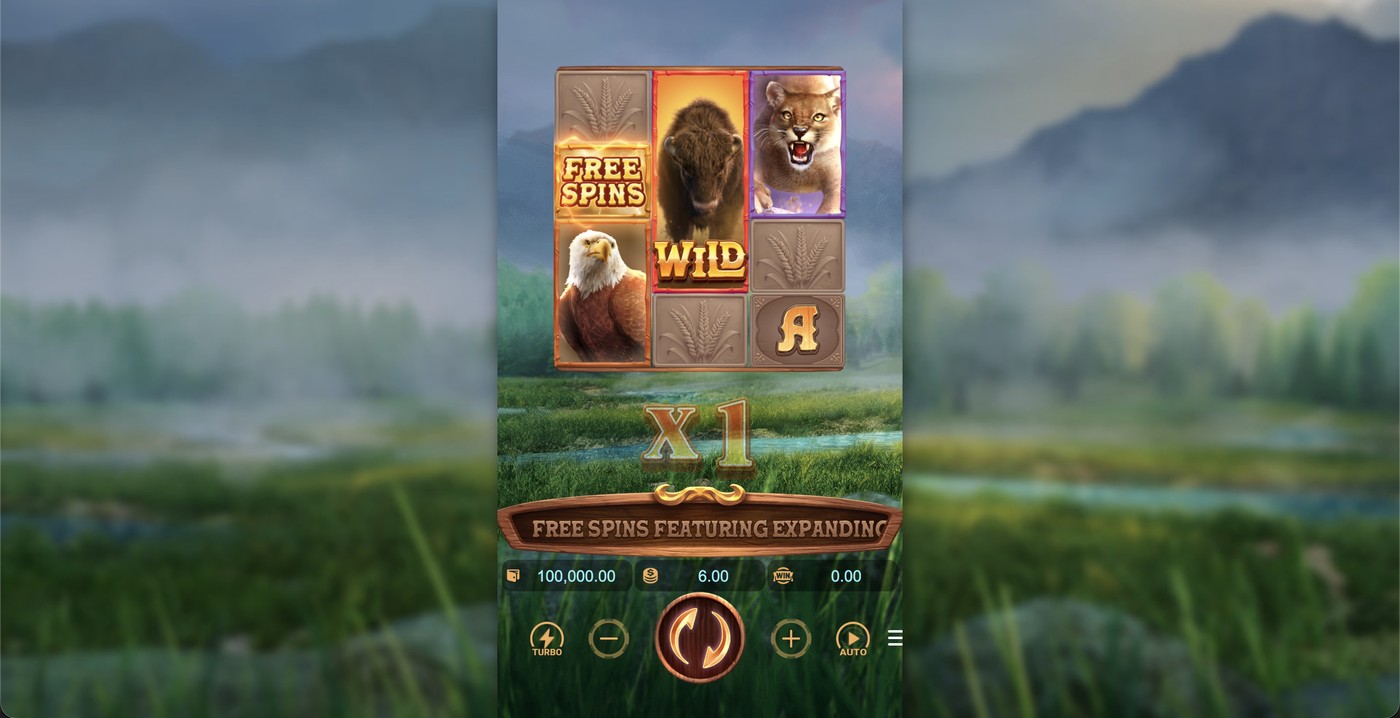 Buffalo Win: image of main menu