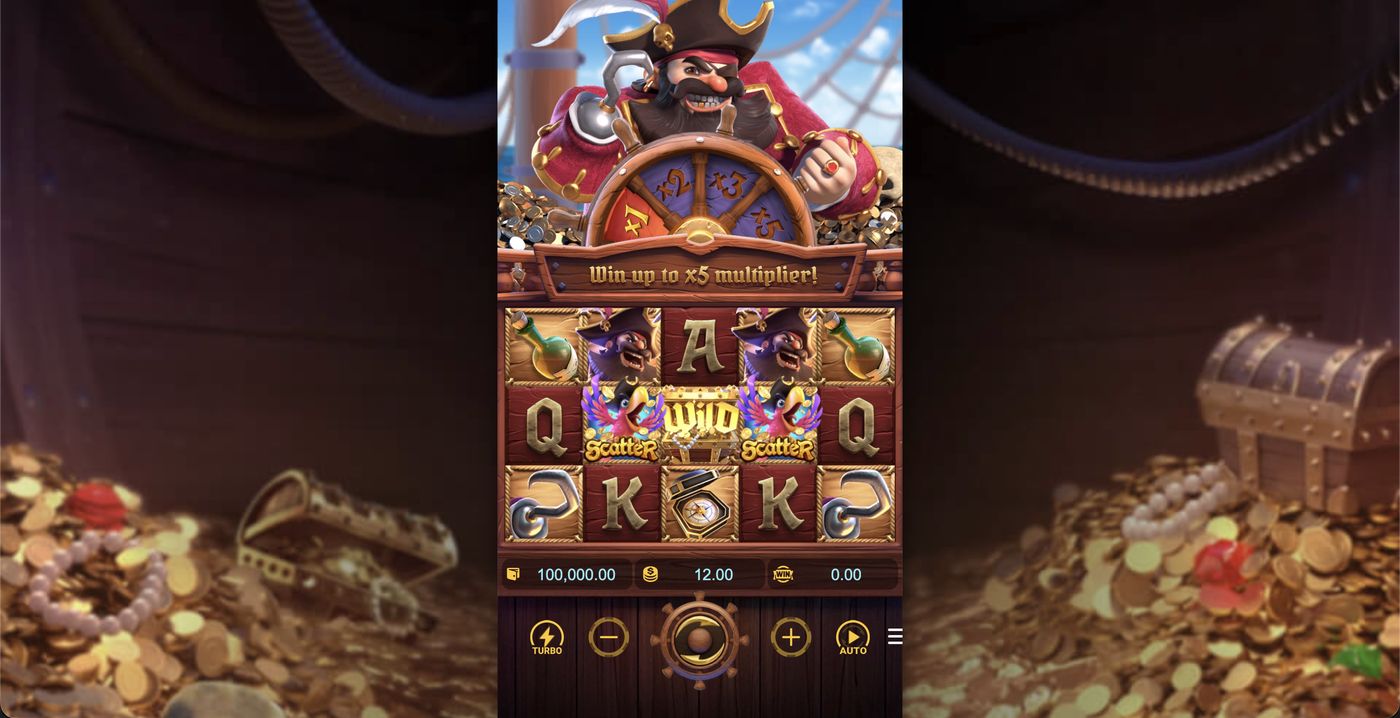 Captain’s Bounty: image of main menu