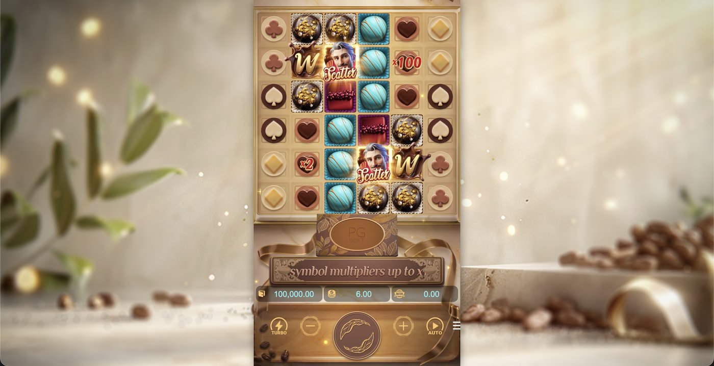 Chocolate Deluxe: image of main menu