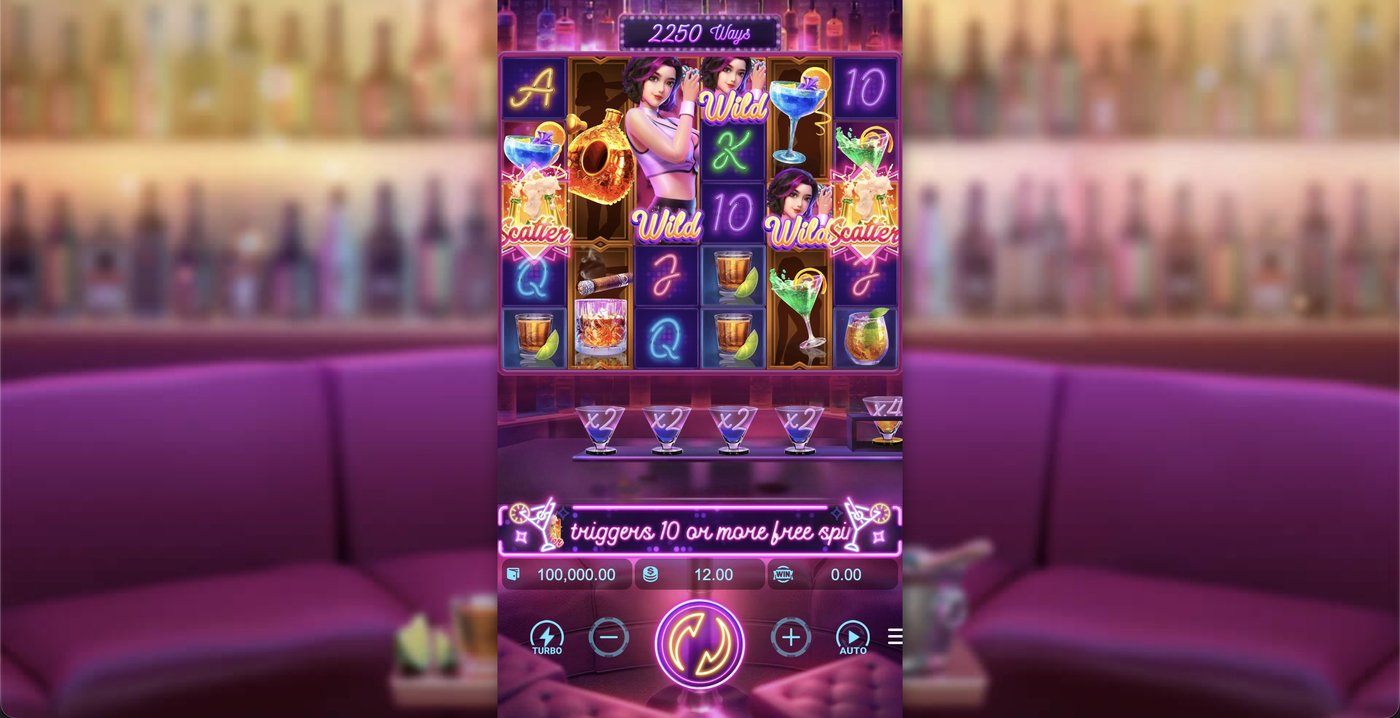 Cocktail Nights: image of main menu