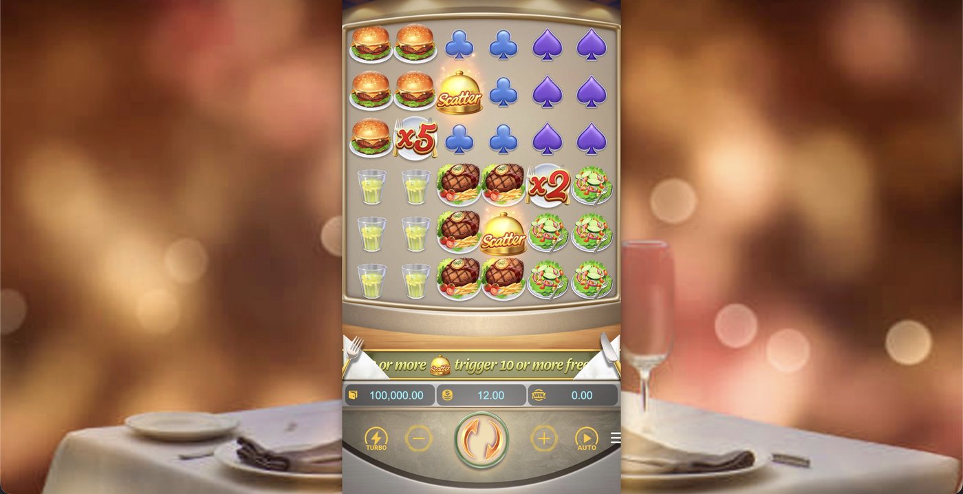 Diner Delights: image of main menu