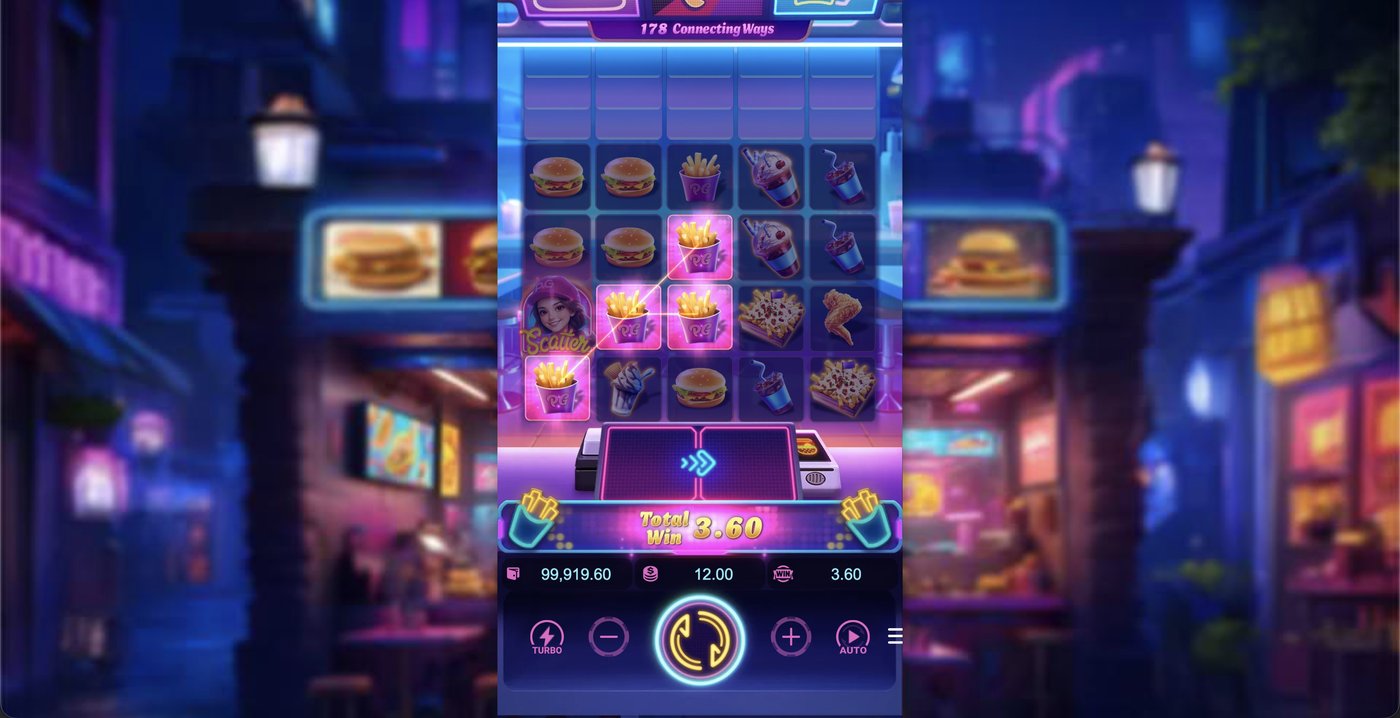 Diner Frenzy Spins: image of winning