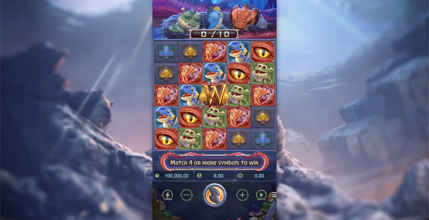 Dragon Hatch 2: image of main menu