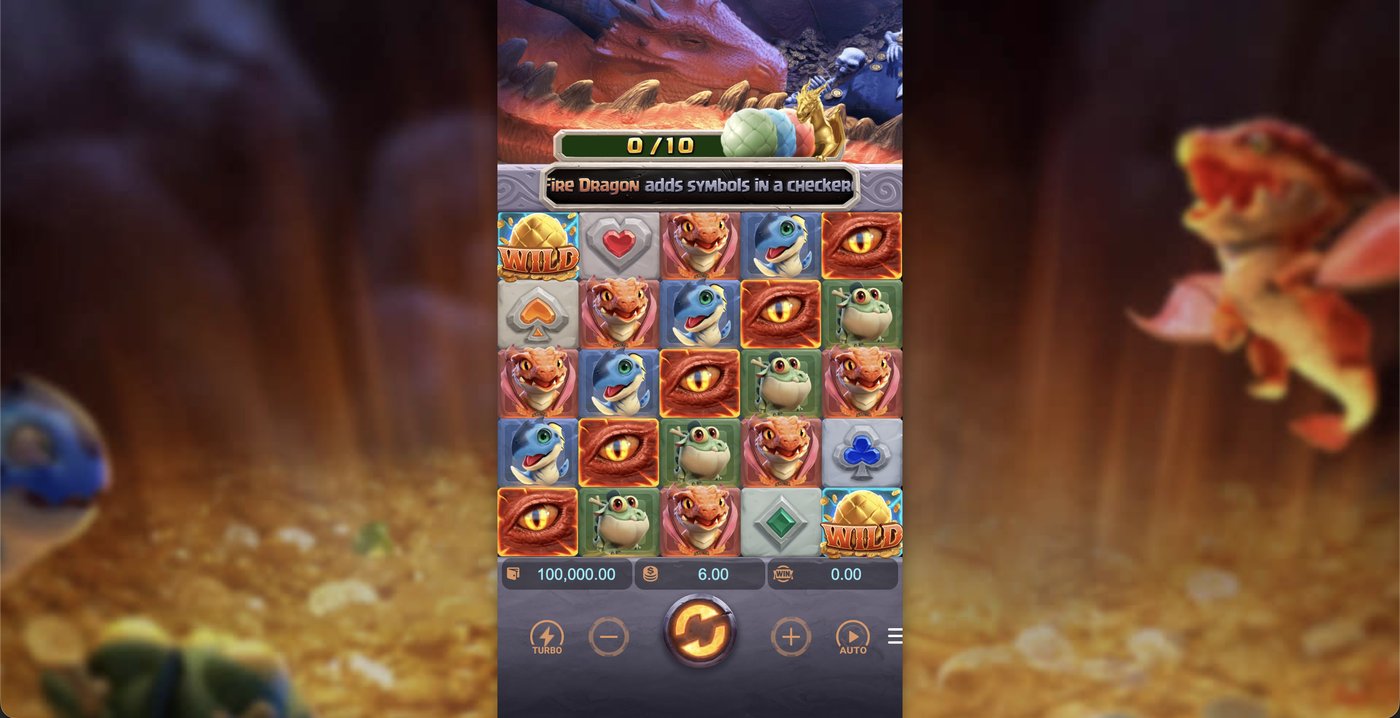 Dragon Hatch: image of main menu