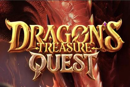 Dragon's Treasure Quest Online Slot Logo
