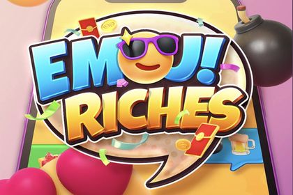 Emoji Riches Online Slot Logo