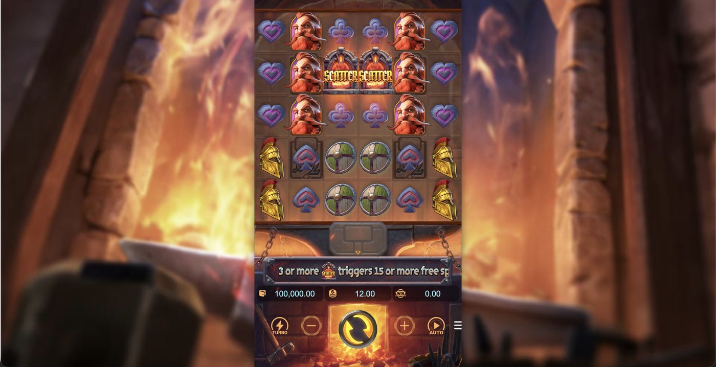 Forge of Wealth: image of main menu