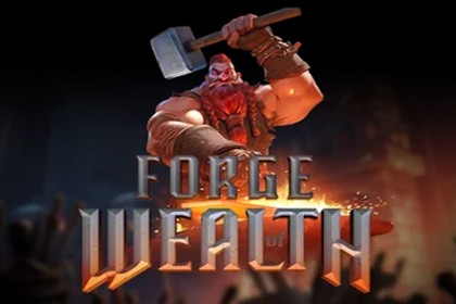Forge of Wealth Online Slot Logo