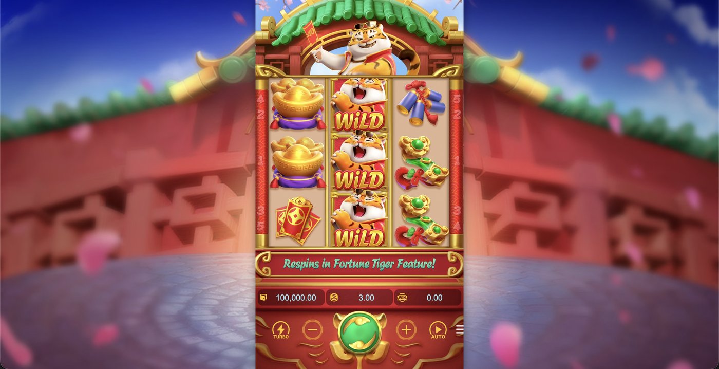 Fortune Tiger: image of main menu