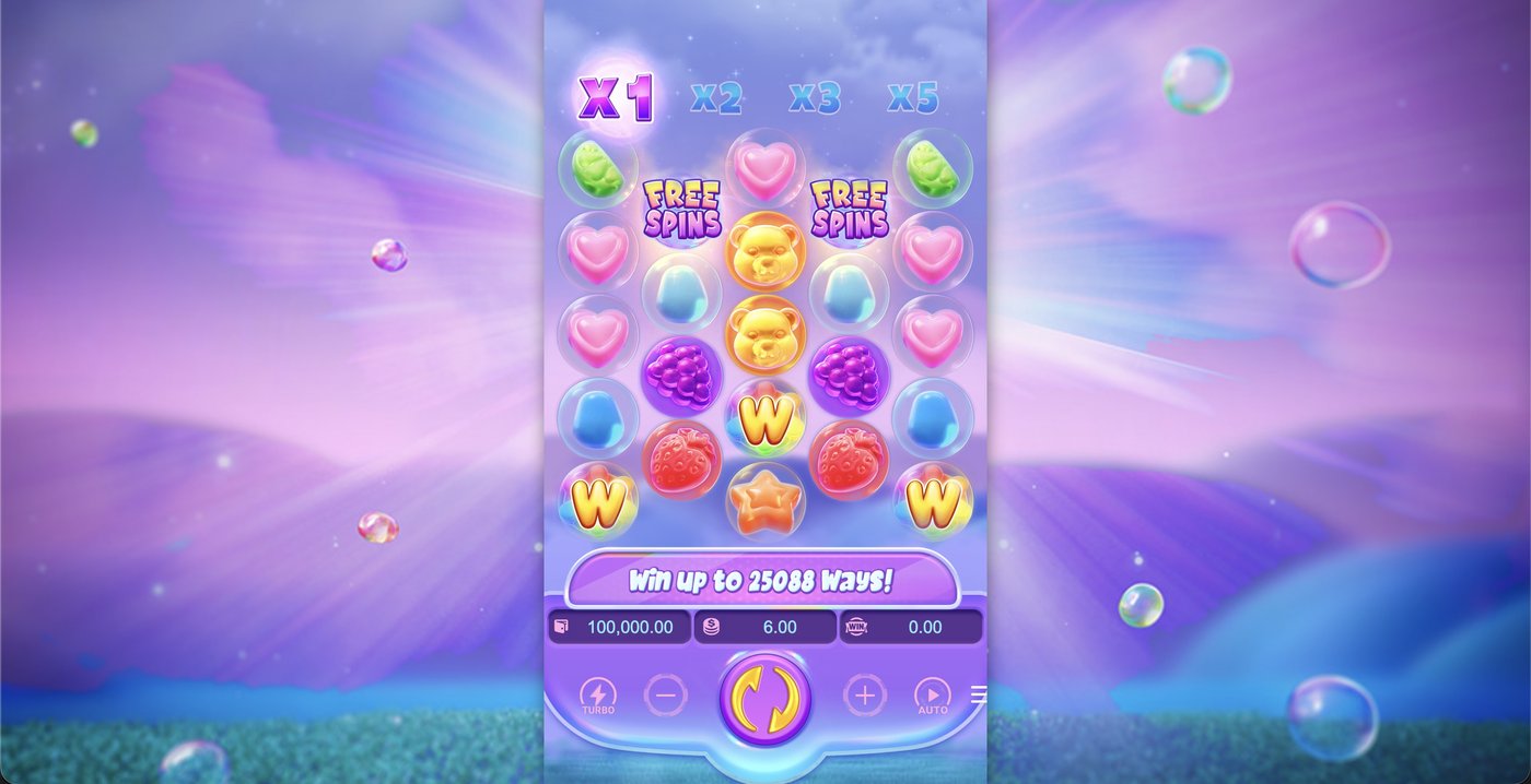 Fruity Candy: image of main menu