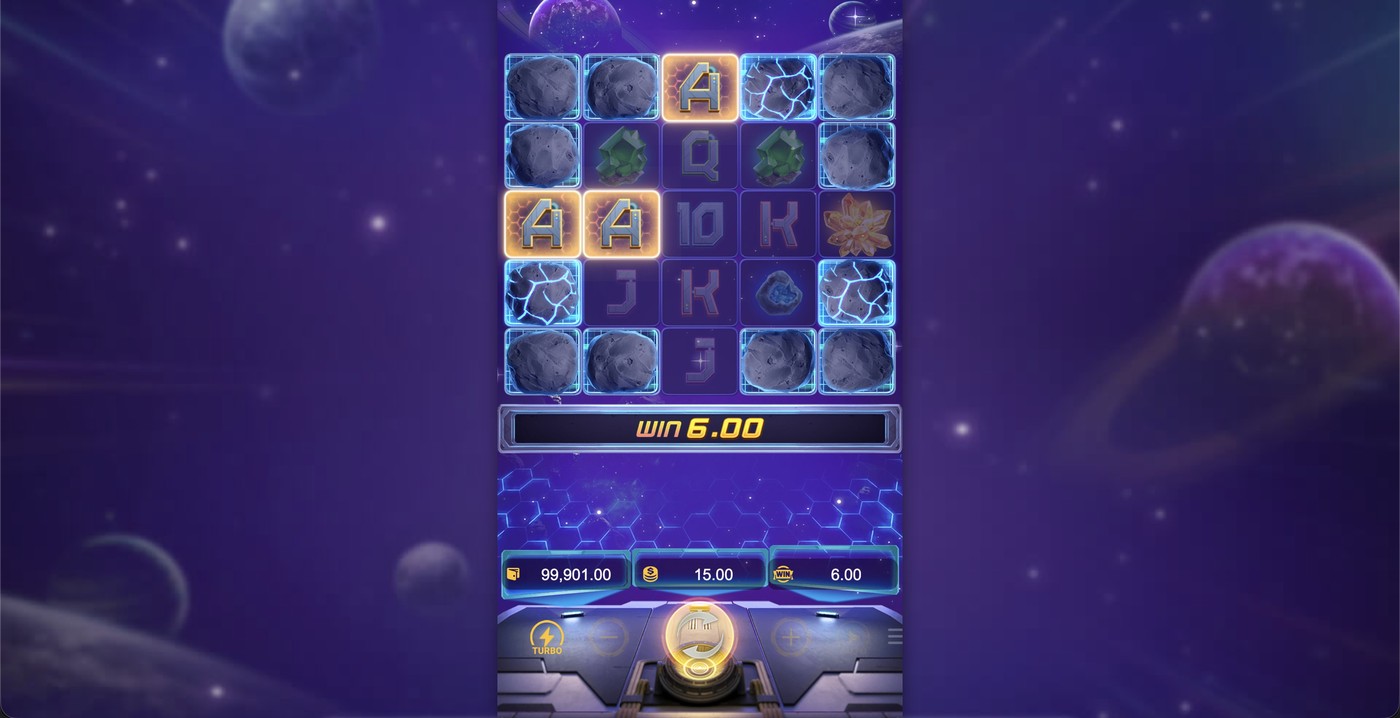 Galactic Gems: image of winning