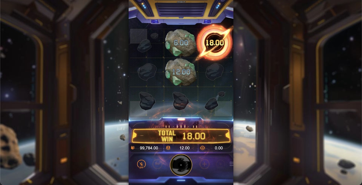 Galaxy Miner: image of winning