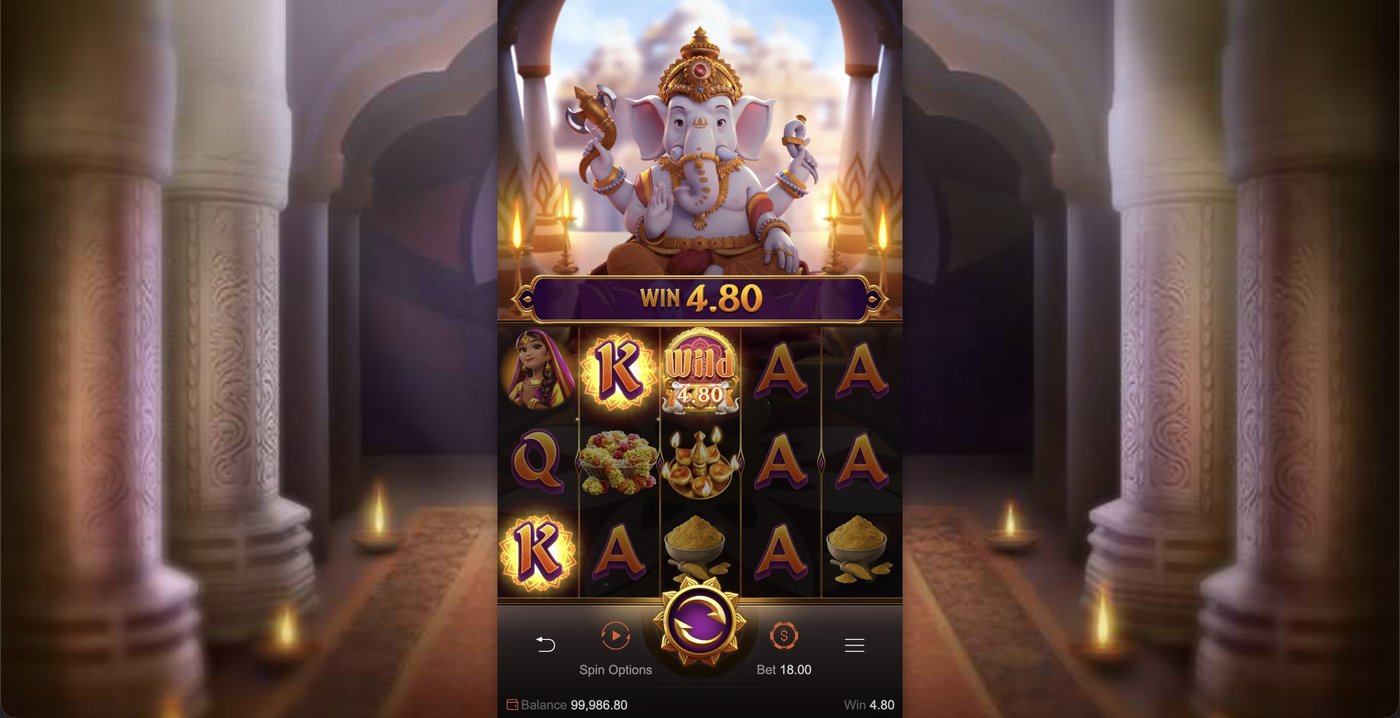 Ganesha Gold: image of winning