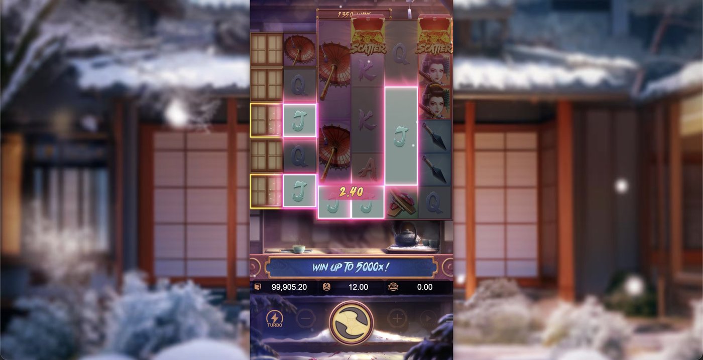 Geisha’s Revenge: image of winning