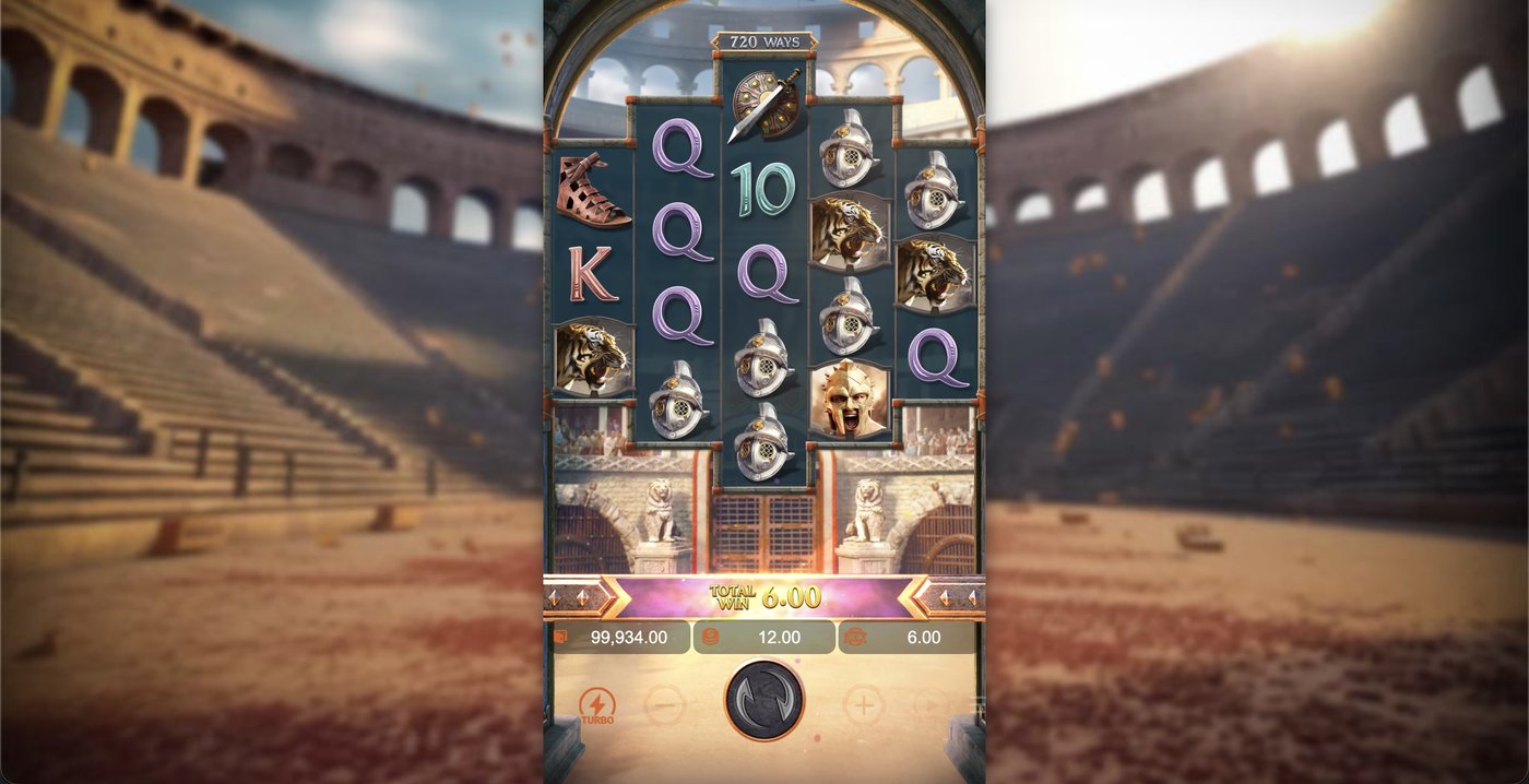 Gladiator's Glory: image of winning