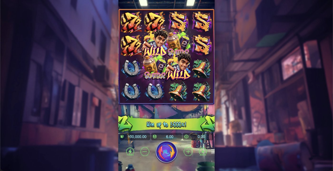 Graffiti Rush: image of main menu