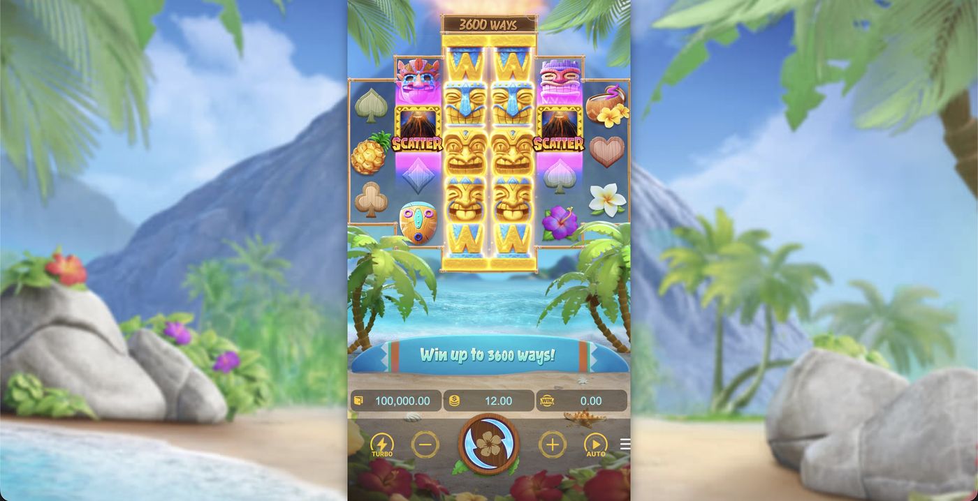 Hawaiian Tiki: image of main menu