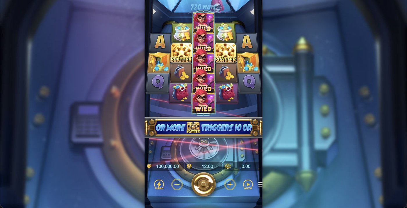 Heist Stakes: image of main menu