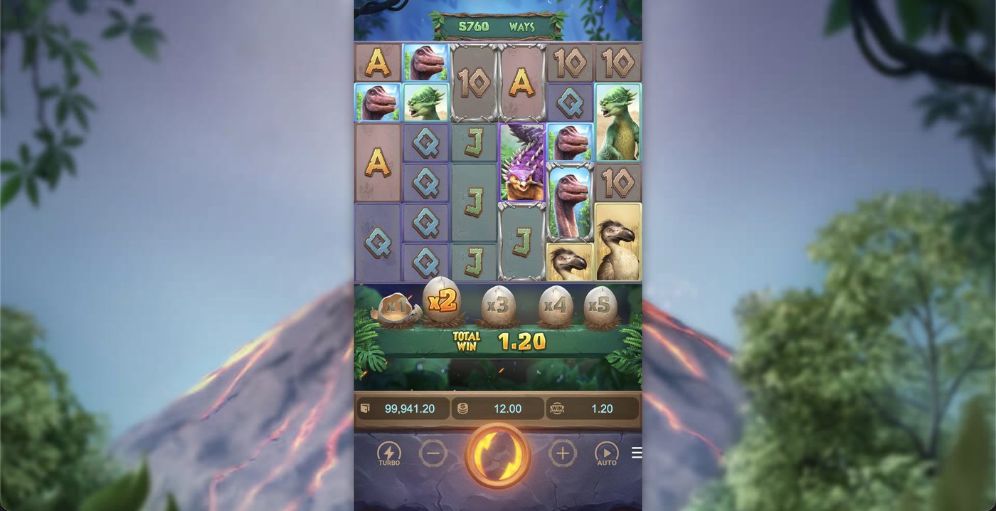 Jurassic Kingdom: image of winning